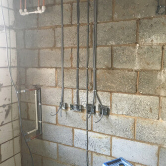 First Fix Electrical House in Worthing