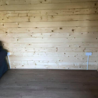 Garden Office Power Socket Installation