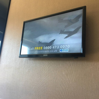 Power to Wall Mount TV in Worthing