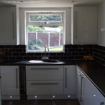 Under Cupboard Kitchen Light Installation Worthing